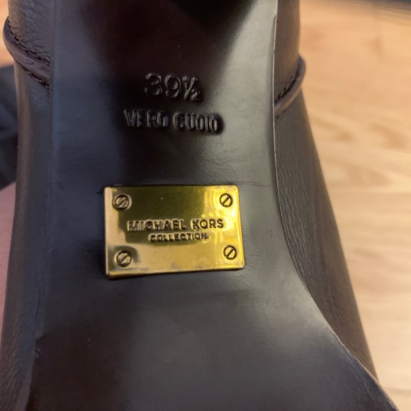 Excellent Michael Kors tall leather boots - Picture 3 of 6